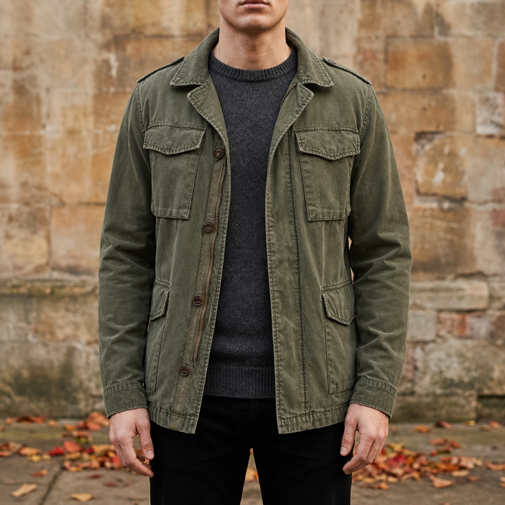 Arezzo Vintage Military Field Jacket