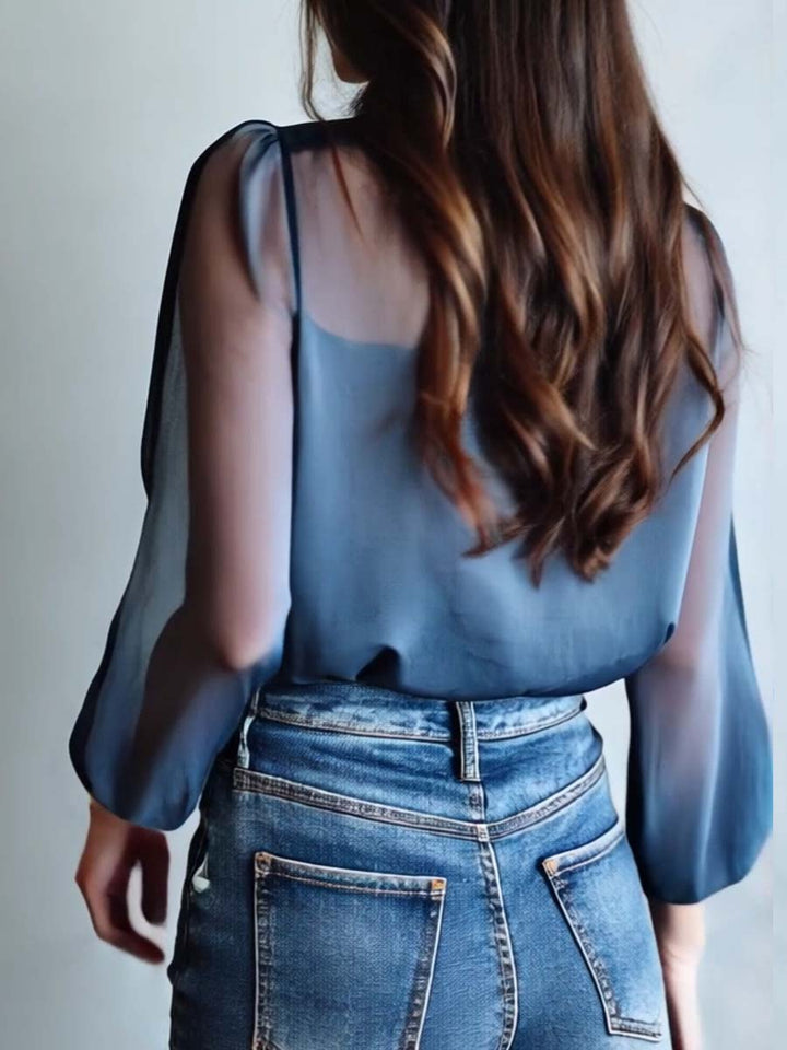 Floral Boho Chic Women's Blouse - Elena Harper