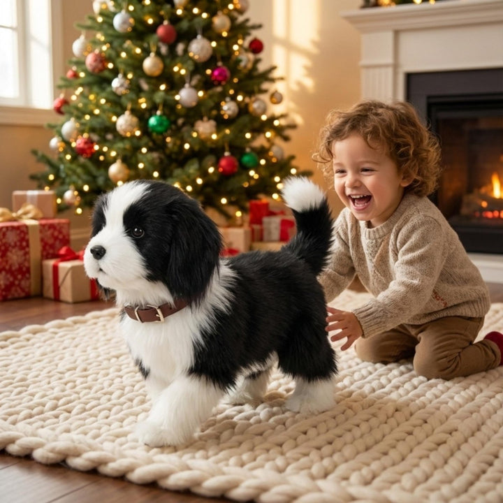 Interactive Toy Dog – Walks, Barks, and Wags Its Tail
