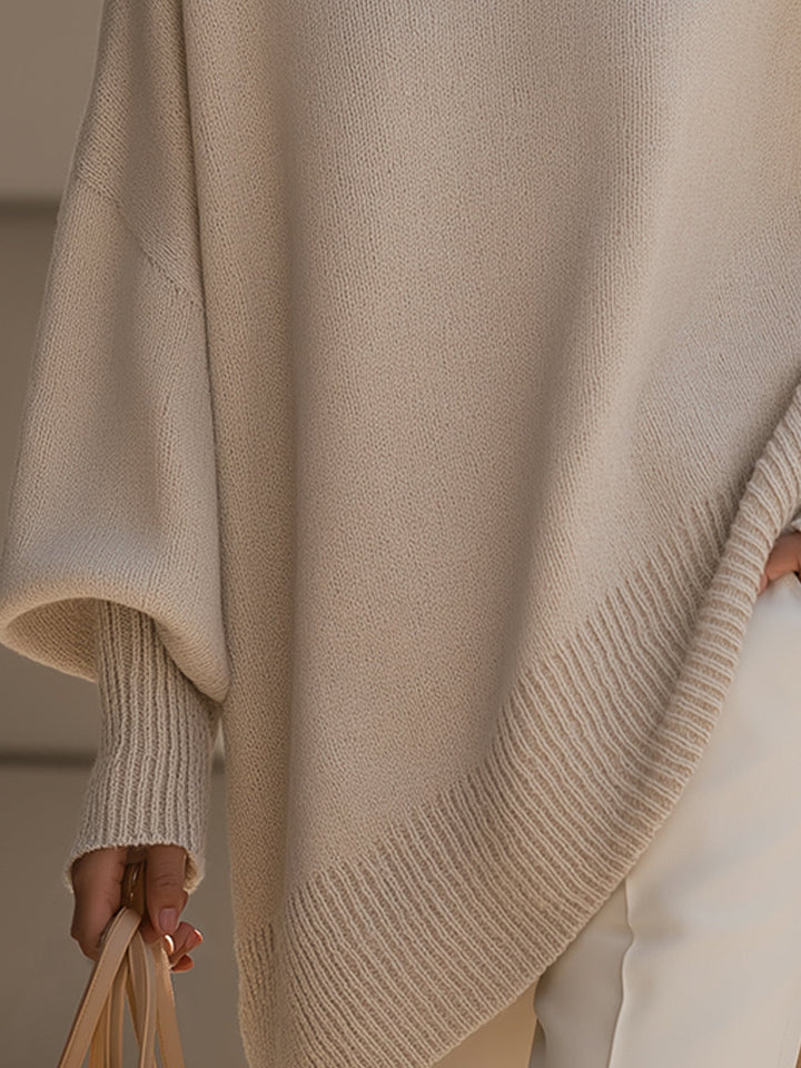 Amelie Cozy Oversized Elegant Sweater - Elena Harper