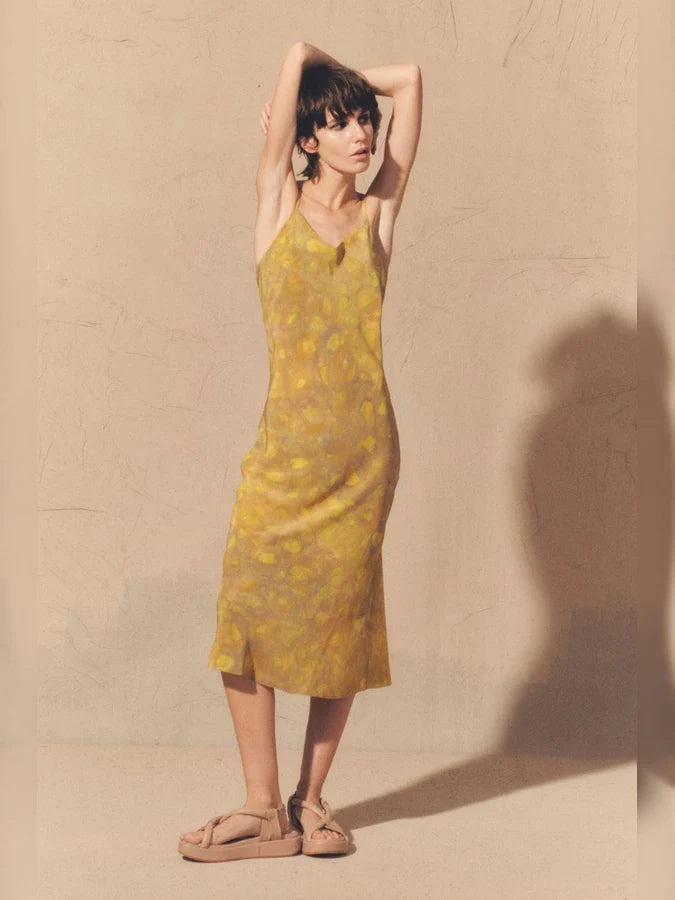 Severine Spaghetti Maxi Dress