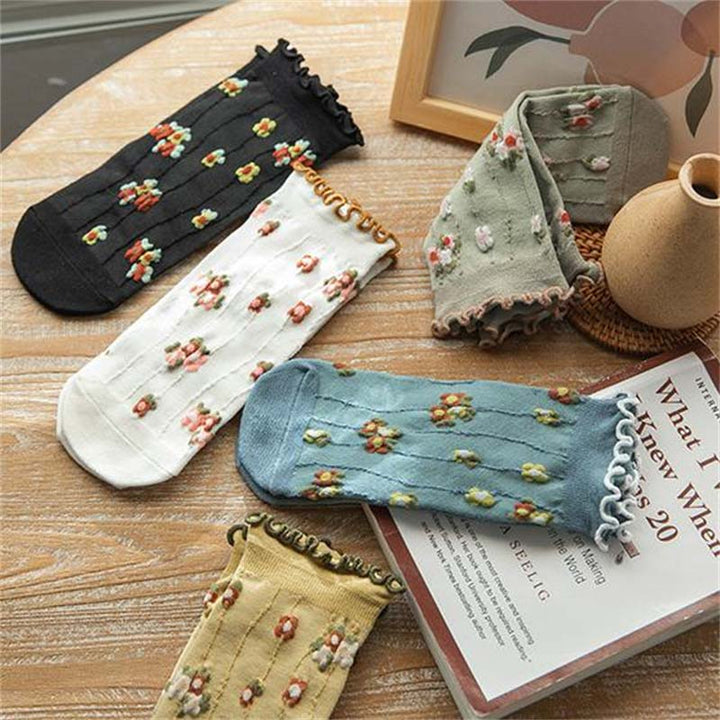 Vintage Floral Socks