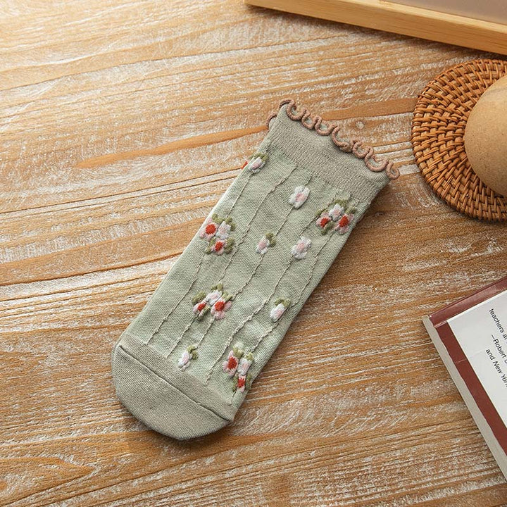 Vintage Floral Socks