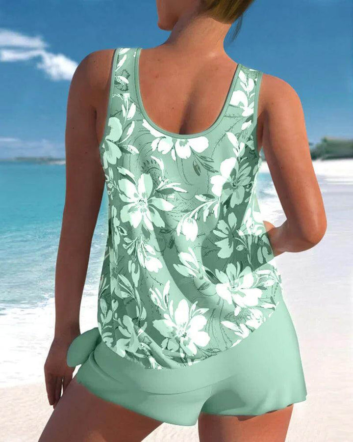Women's Two-Piece Tankini Swimsuit