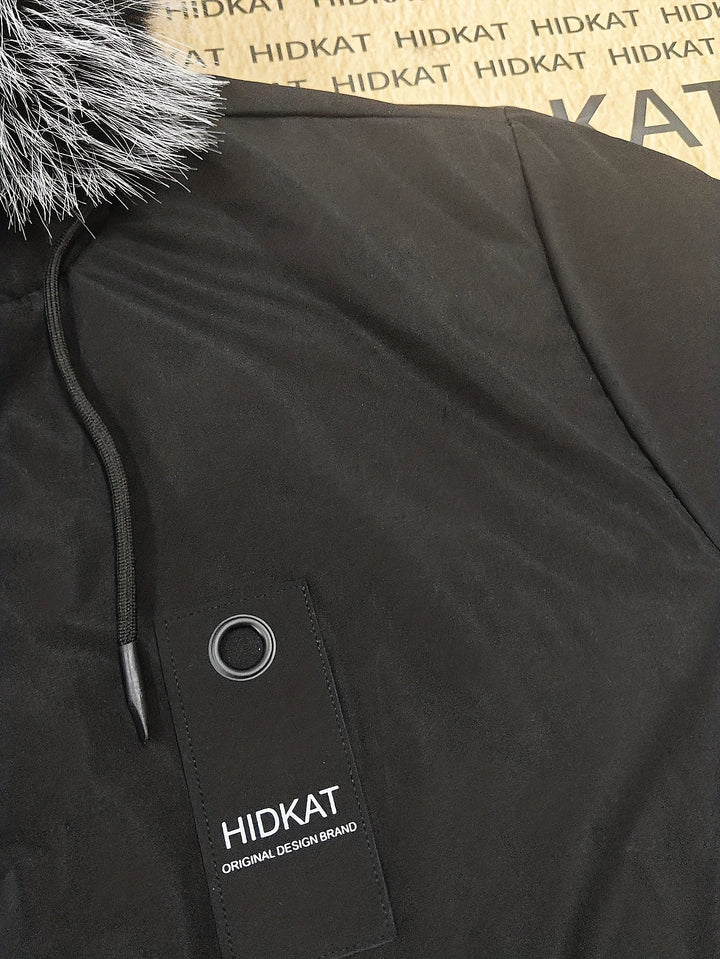 Men's Fleece-Lined Hooded Parka Montarello