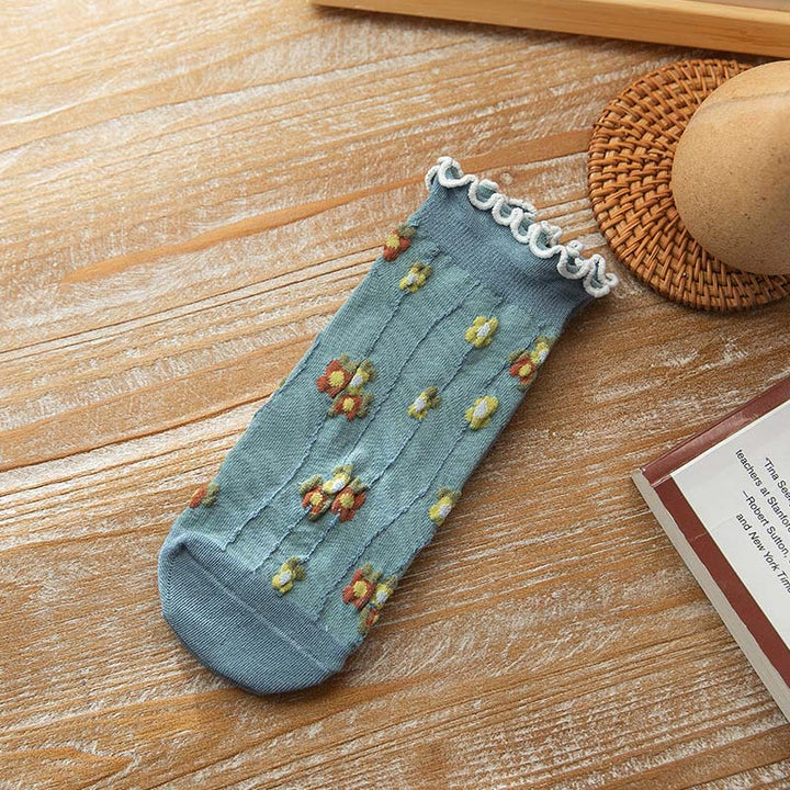Vintage Floral Socks