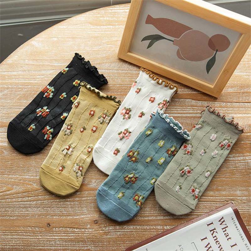 Vintage Floral Socks