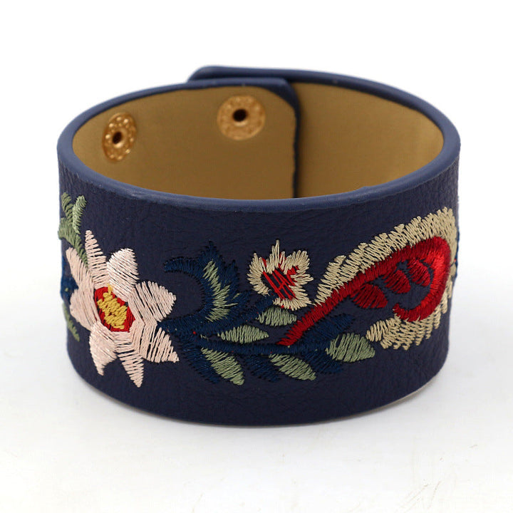 Vintage Bohemian Floral Bracelet