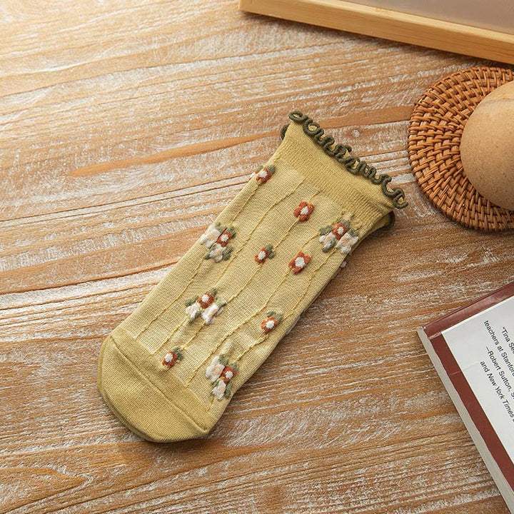 Vintage Floral Socks
