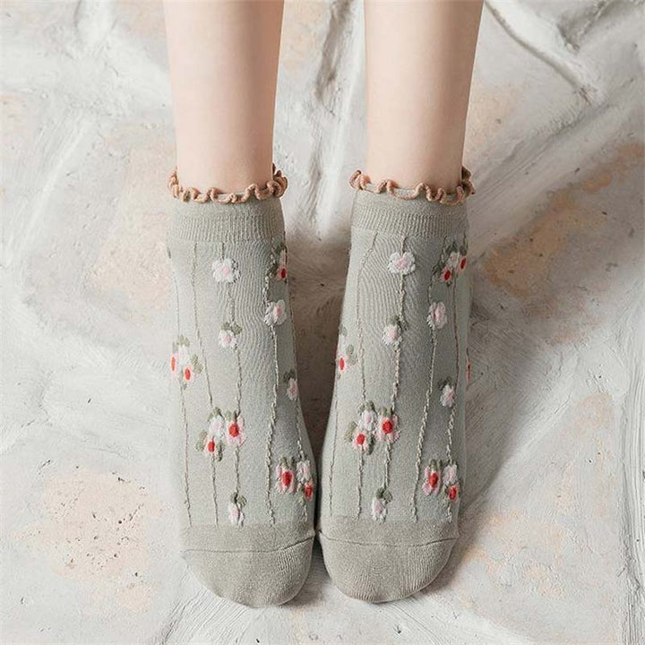 Vintage Floral Socks