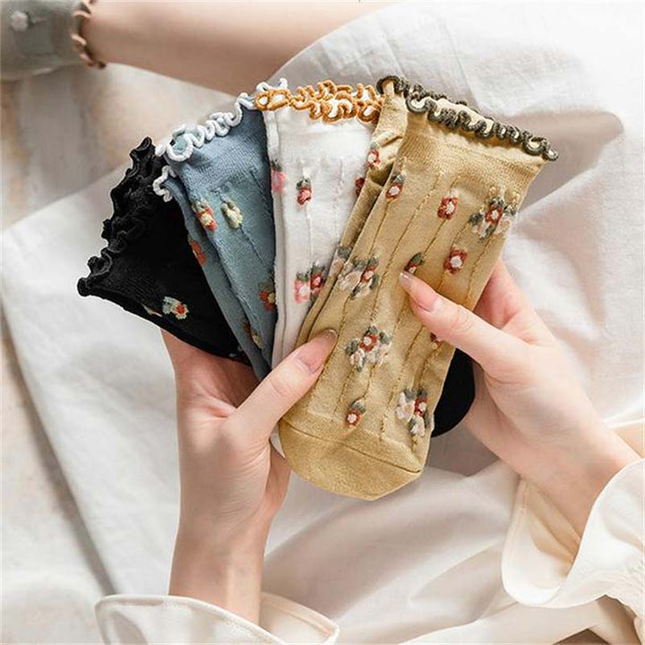 Vintage Floral Socks