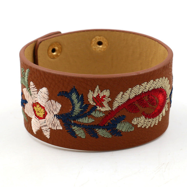Vintage Bohemian Floral Bracelet