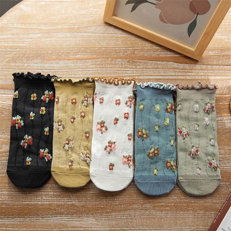 Vintage Floral Socks