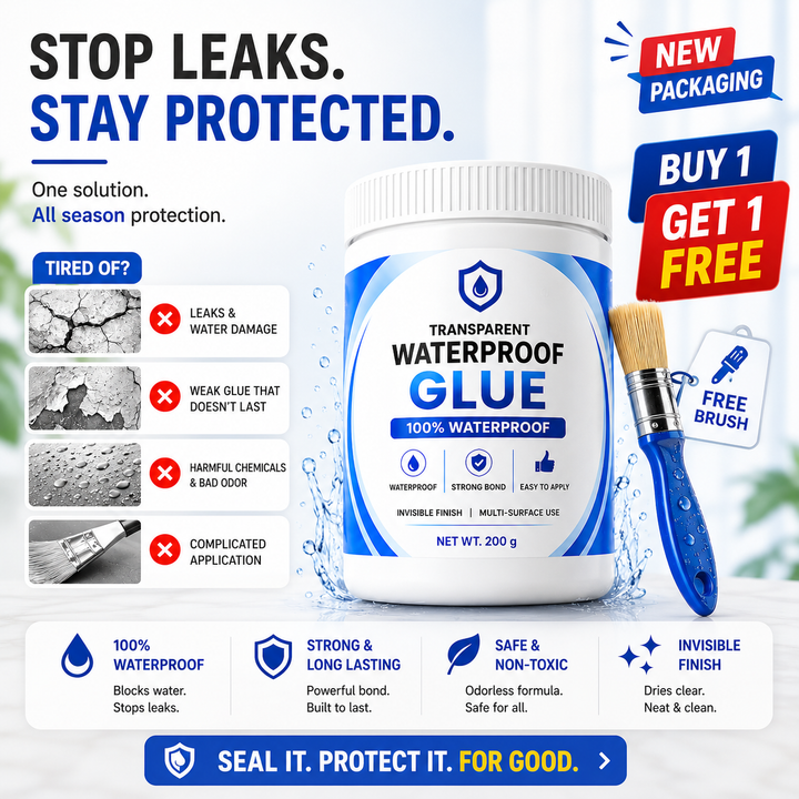 AquaBond™ – Waterproof Adhesive for Clean, Strong Connections