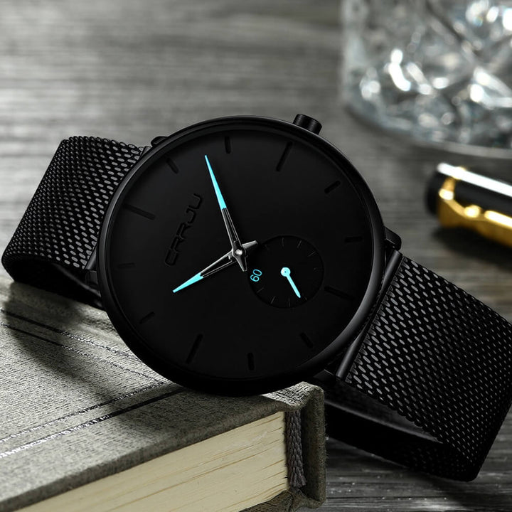 Luxe Quartz Horloge