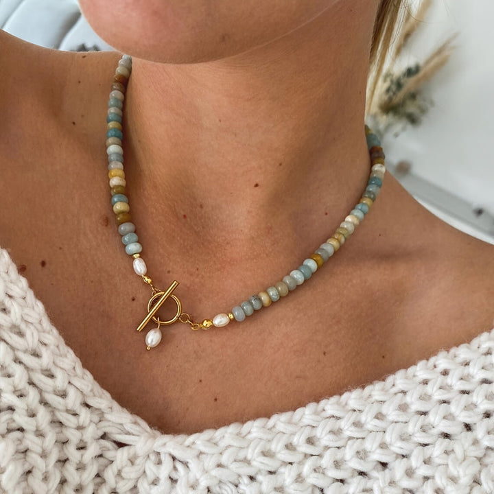 Bohemian Pearl Necklace