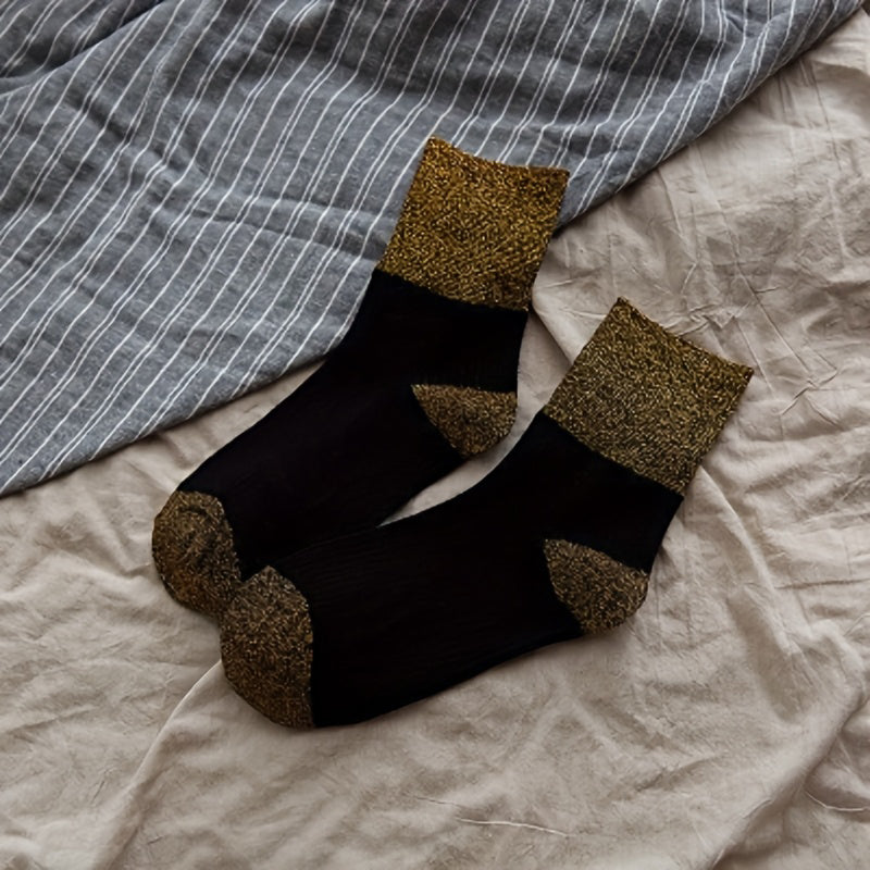 Casual Color Block Socks