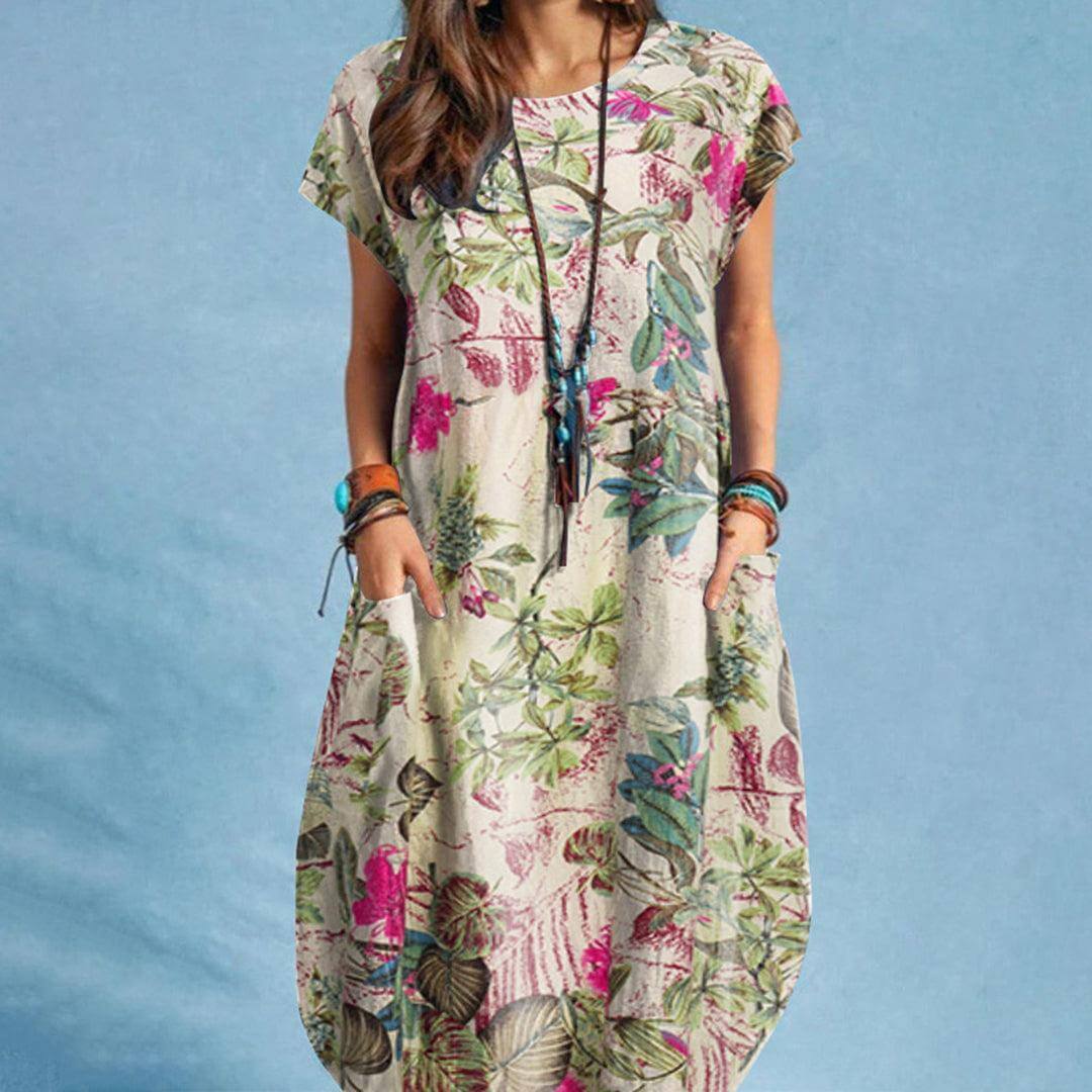Satin Midi Dress