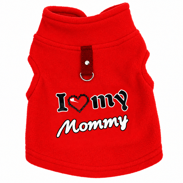 CosyPaw Fleece-Lined Printed Dog Sweater - Elena Harper