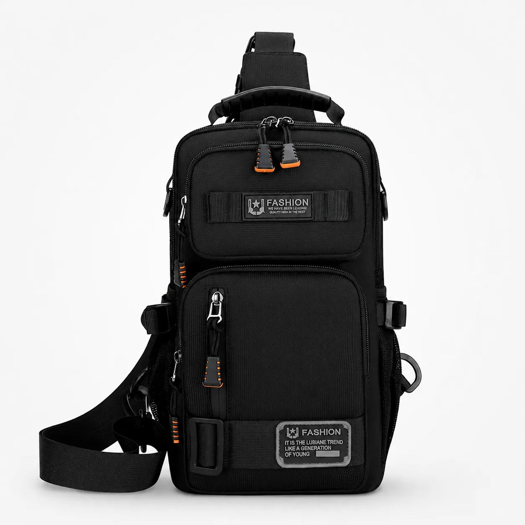 Cargolo Adjustable Chest Sling Bag Multi-Pockets - Elena Harper