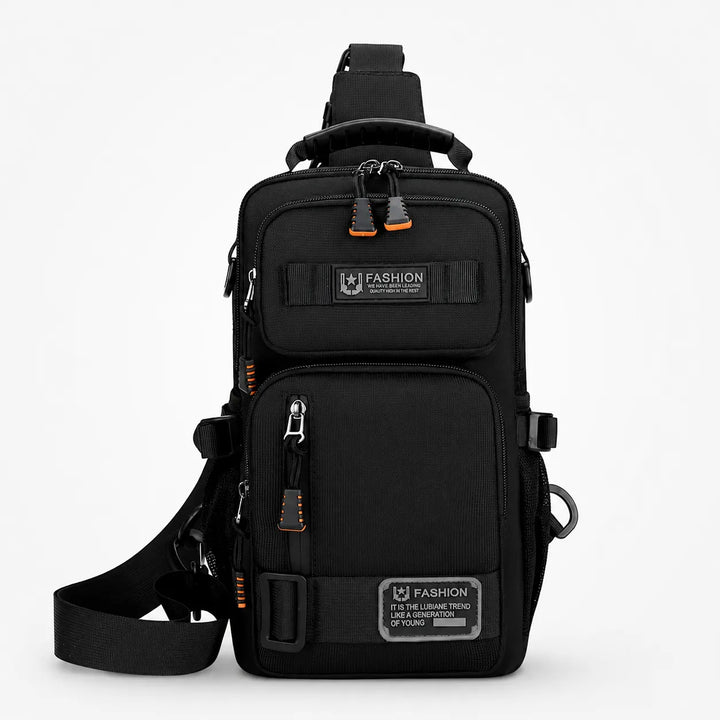 Cargolo Adjustable Chest Sling Bag Multi-Pockets - Elena Harper