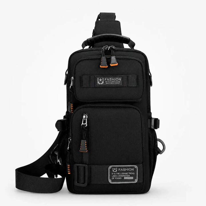 Cargolo Adjustable Chest Sling Bag Multi-Pockets - Elena Harper