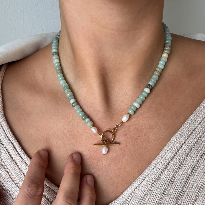 Bohemian Pearl Necklace