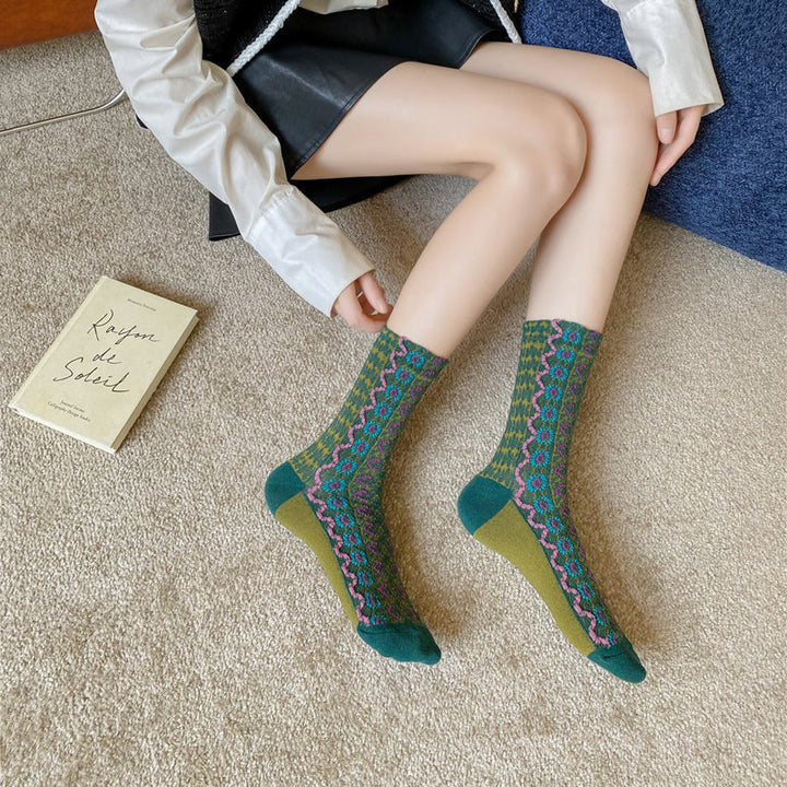 Vintage Casual Socks