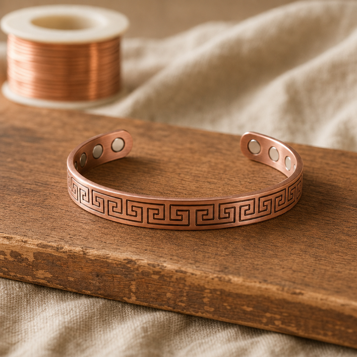 Farao Copper Bracelet - Elena Harper