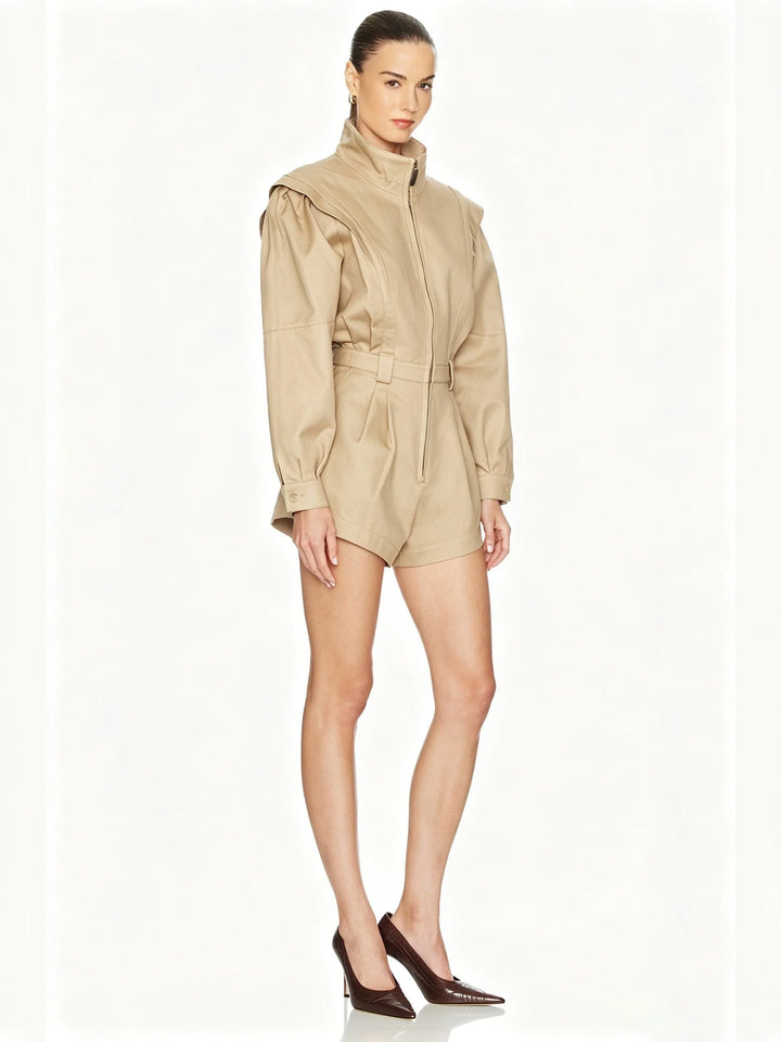 Modern Utility Jumpsuit, view 3 - Elena Harper