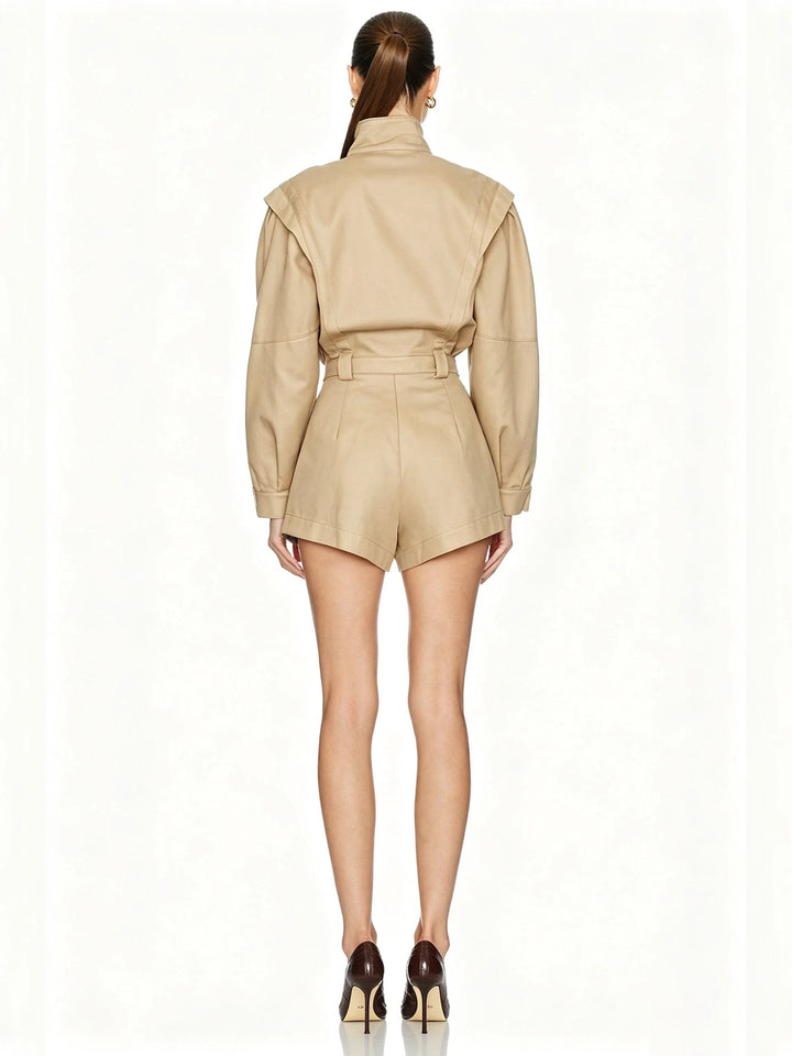 Modern Utility Jumpsuit, view 4 - Elena Harper