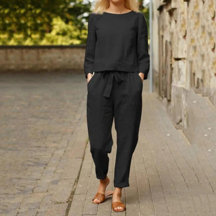 Sarah | Elegant and Lightweight Women's Summer Two-Piece Set