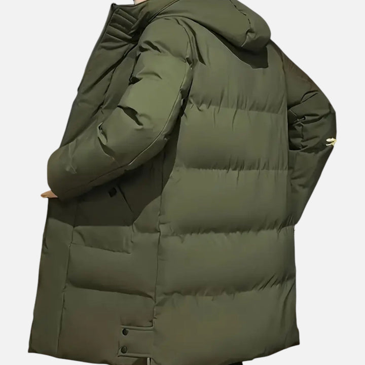 Men's Warm Hooded Winter Jacket for Ultimate Cold Weather Comfort
