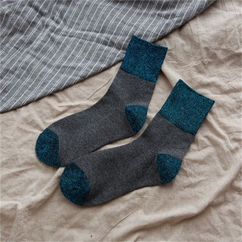 Casual Color Block Socks