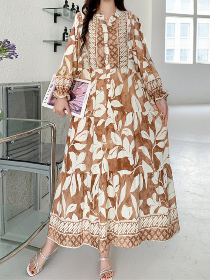 Elena Bohemian Bloom Maxi Dress - Elena Harper