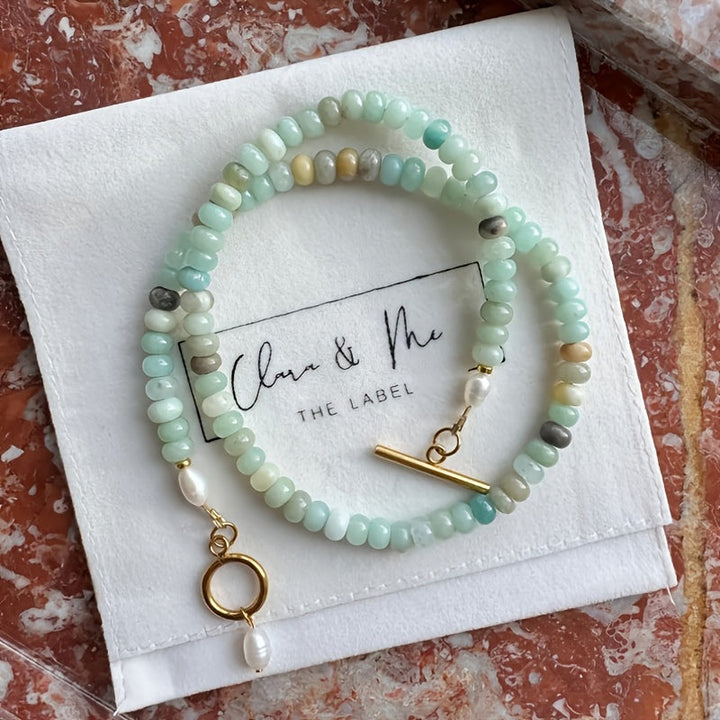 Bohemian Pearl Necklace