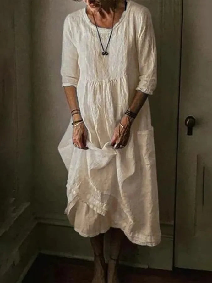 Women's Elegant Flowy Maxi Dress for Effortless Style