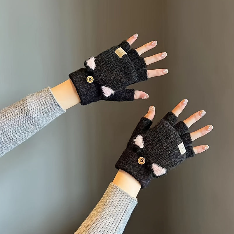 Warm Cartoon Gloves