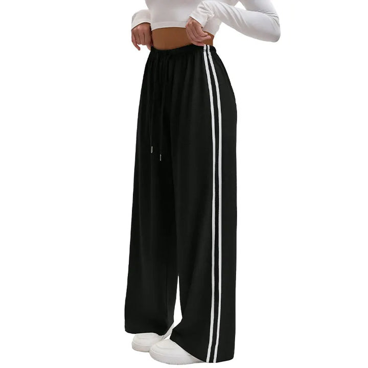 Adorielle Sporty Stripe Wide Leg Pants - Elena Harper