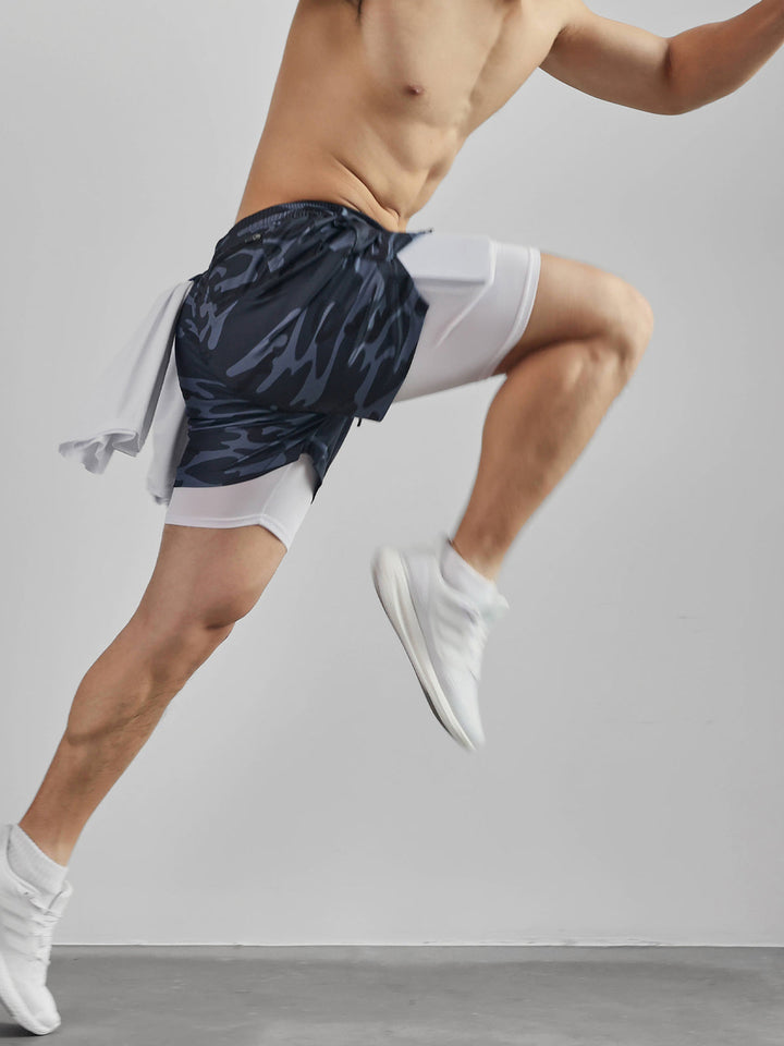 Evolution 2-in-1 Mesh Shorts with Lining - Elena Harper