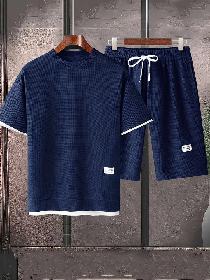 Freire Two-Piece Set with Short Sleeves, view 7 - Elena Harper