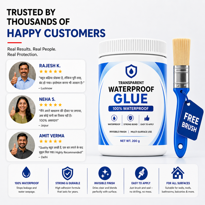 AquaBond™ – Waterproof Adhesive for Clean, Strong Connections