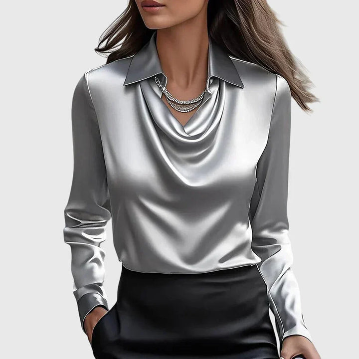 Brooklyn Elegant Blouse - Elena Harper