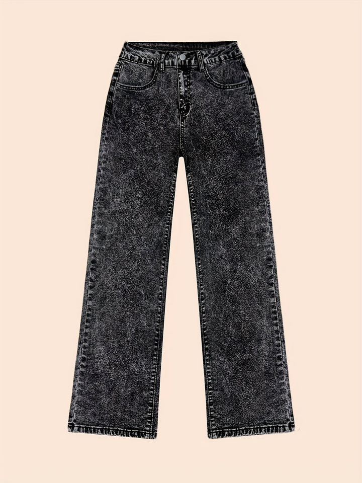 Annabel | Wide-Leg Straight Jeans