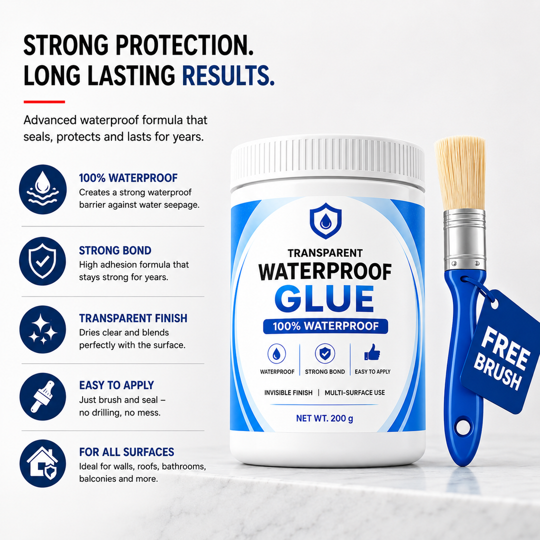 AquaBond™ – Waterproof Adhesive for Clean, Strong Connections