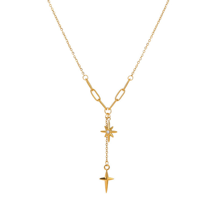 Bohemian Vintage Pendant Necklace, view 8 - Elena Harper