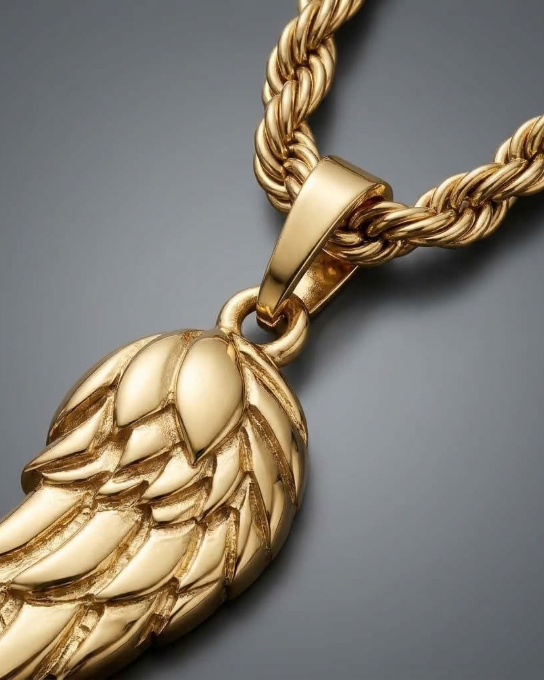 Wing Pendant Necklace for Men