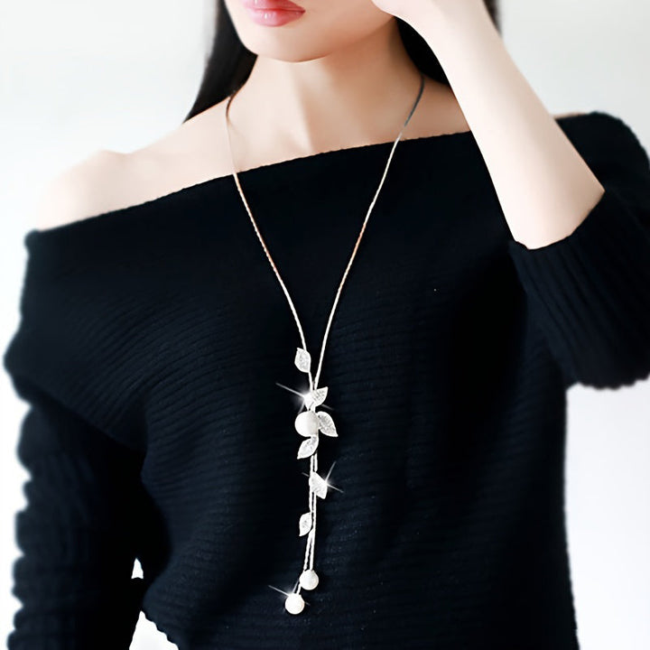 Vintage Leaf Necklace