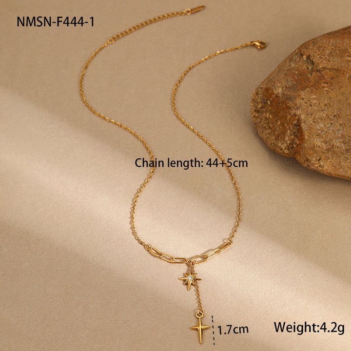 Bohemian Vintage Pendant Necklace, view 4 - Elena Harper