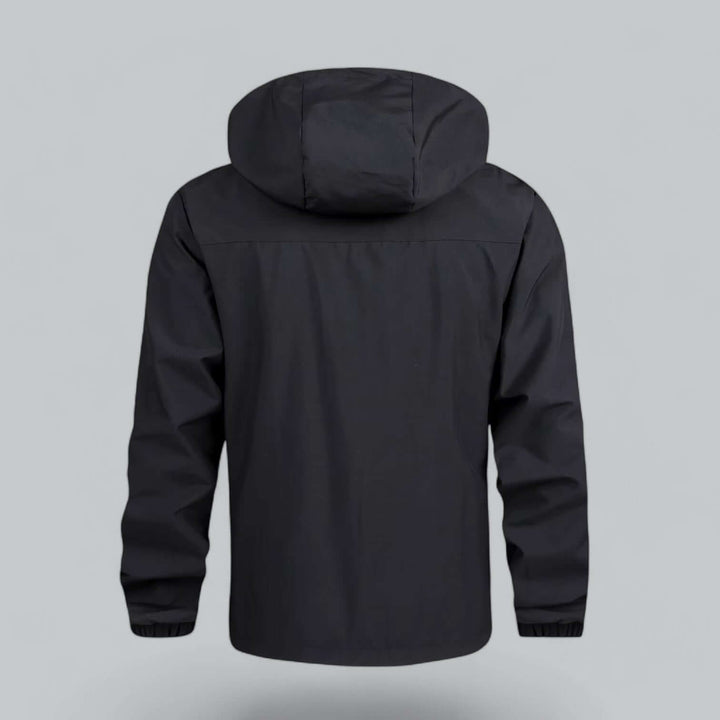 Men's Waterproof Windproof Jacket, view 8 - Elena Harper